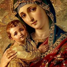 Схема вышивки «икона»