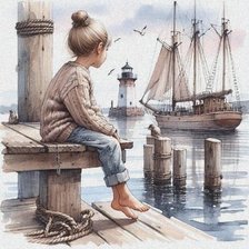 Схема вышивки «порт»