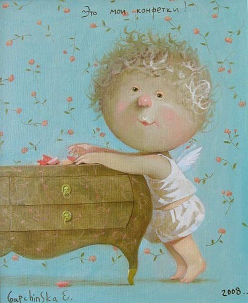 ангел - конфеты - оригинал