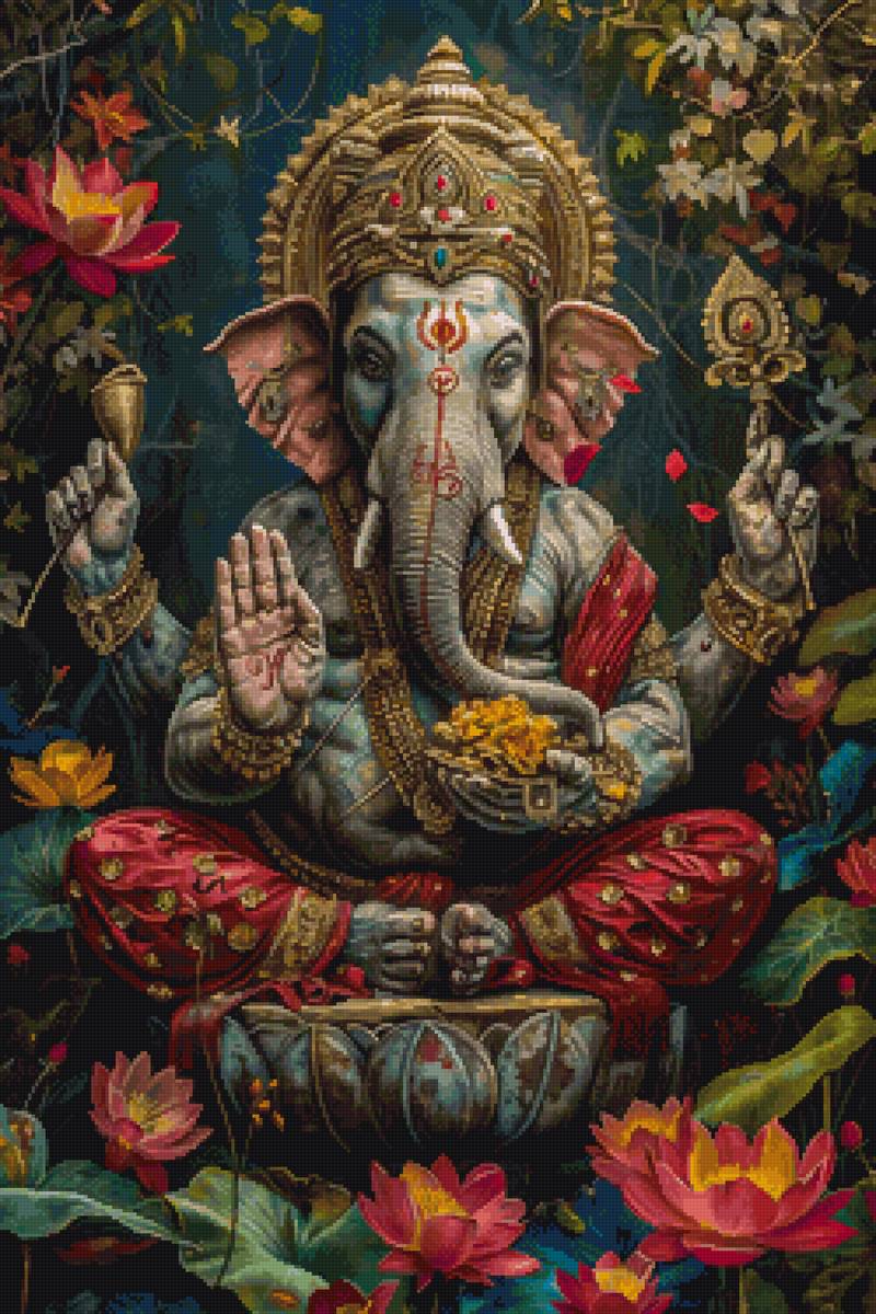 Ганеша - бог, благополучие, ганапати, индуизм, мудрость, ганеша - предпросмотр