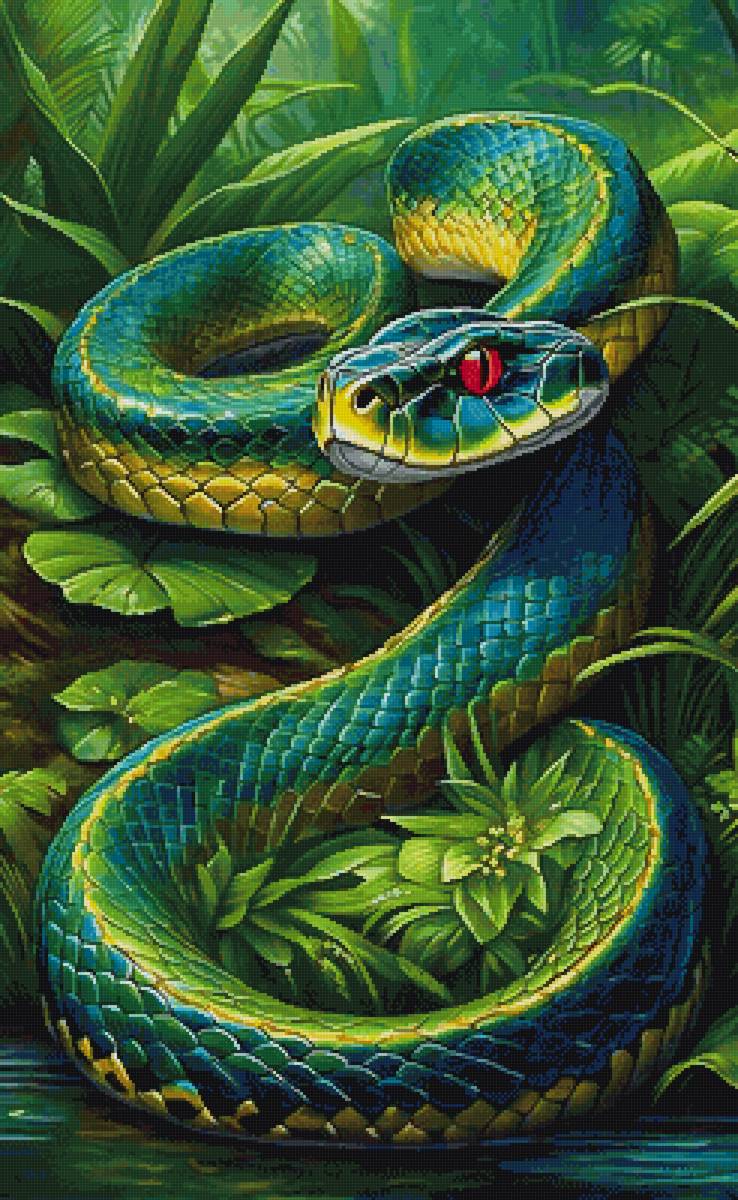 Змея - змея - предпросмотр