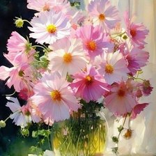 Схема вышивки «Букет цветов»