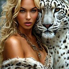 Схема вышивки «тигр»