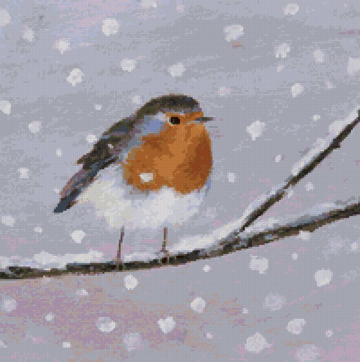 Люси гроссмит - зима снегирь - предпросмотр