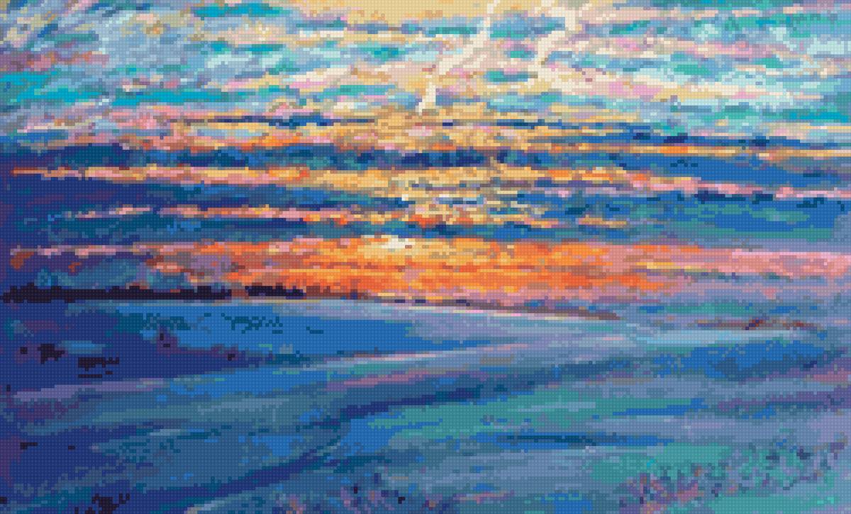 Георгий парфенов - зима природа пейзаж - предпросмотр