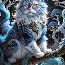 Схема вышивки «.Покоритель ночи. Тёмный»