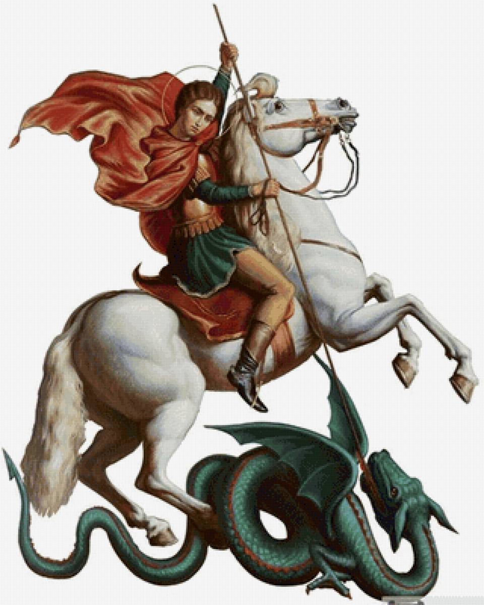 Георгий Победоносец на коне - предпросмотр