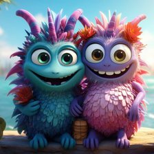 Схема вышивки «Парочка»