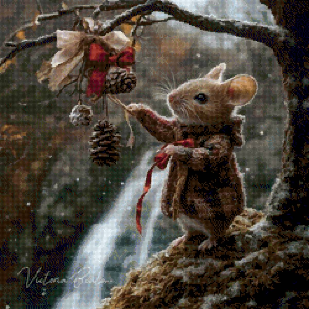 Christmas Mouse - предпросмотр