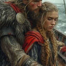 Схема вышивки «Двое»