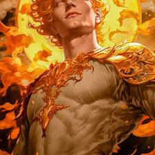 Схема вышивки «Бог солнца-II»