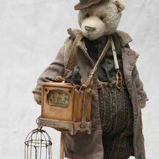 Схема вышивки «мишки»