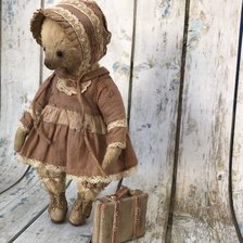 Схема вышивки «мишки»