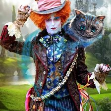 Схема вышивки «Безумный шляпник»