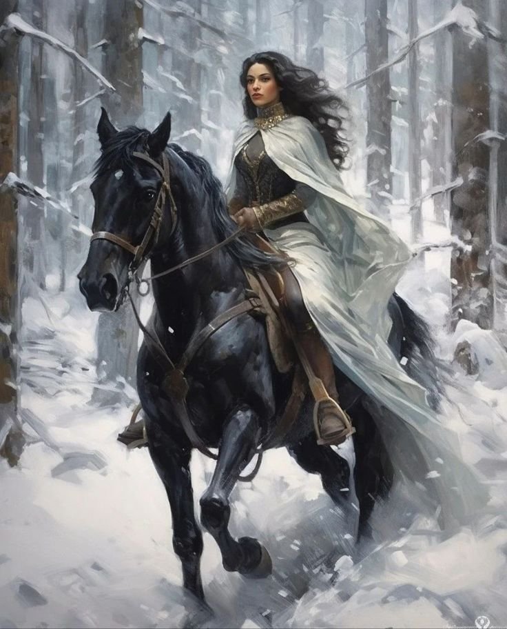 Наездница - оригинал