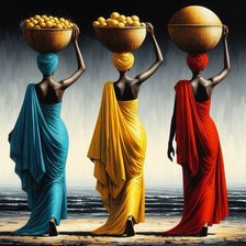 Схема вышивки «Африка»