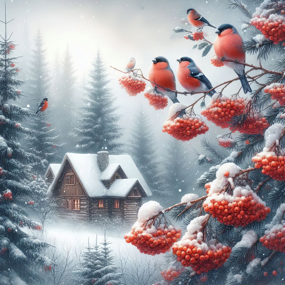 снегери и зимушка - оригинал