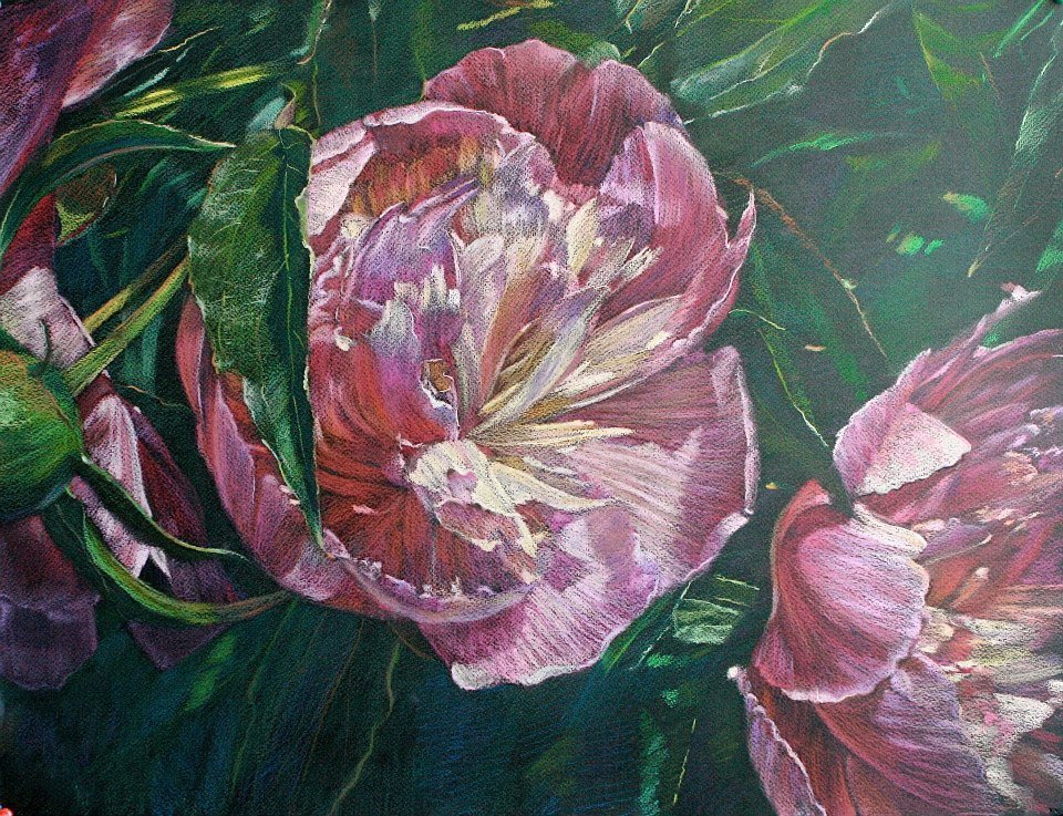 Георгий парфенов - цветы - оригинал