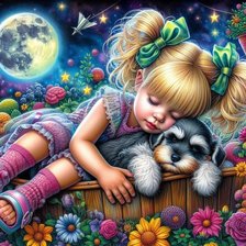 Схема вышивки «детская»