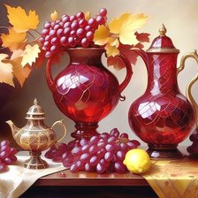 Схема вышивки «осенний натюрморт»