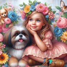 Схема вышивки «дружба»