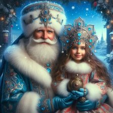 Схема вышивки «Новый Год»