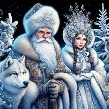 Схема вышивки «Новый Год»