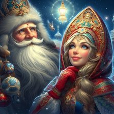 Схема вышивки «Новый Год»