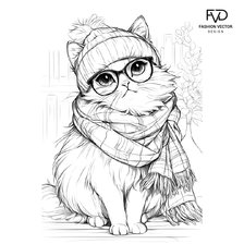 киса модница