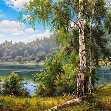 Схема вышивки «Природа»