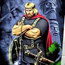 Схема вышивки «Богатырь»