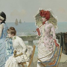 Схема вышивки «на море»