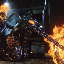 Схема вышивки «Призрачный гонщик»