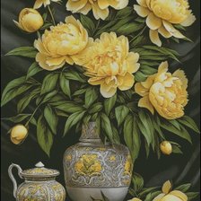 Схема вышивки «Цветы»