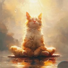 Схема вышивки «медитация»