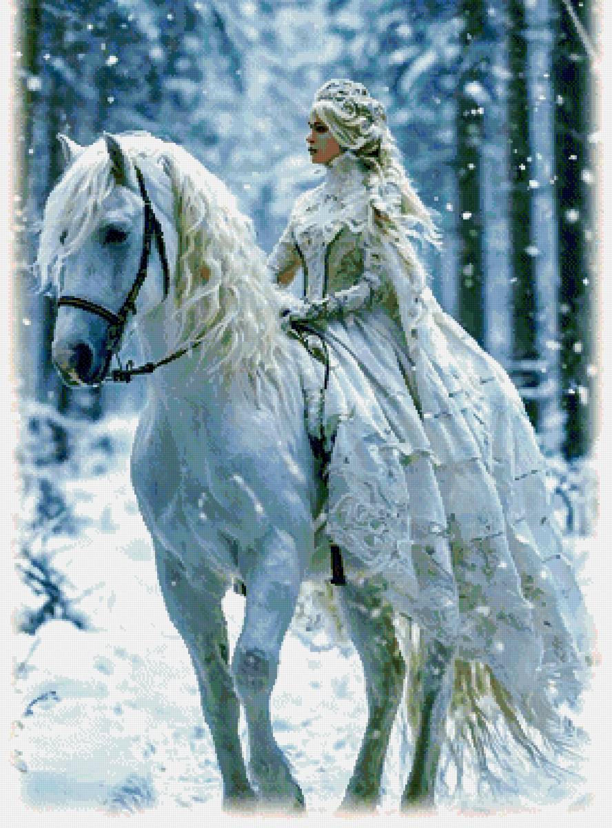 Зима- всадница - зима - предпросмотр