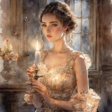 Схема вышивки «В надежде»