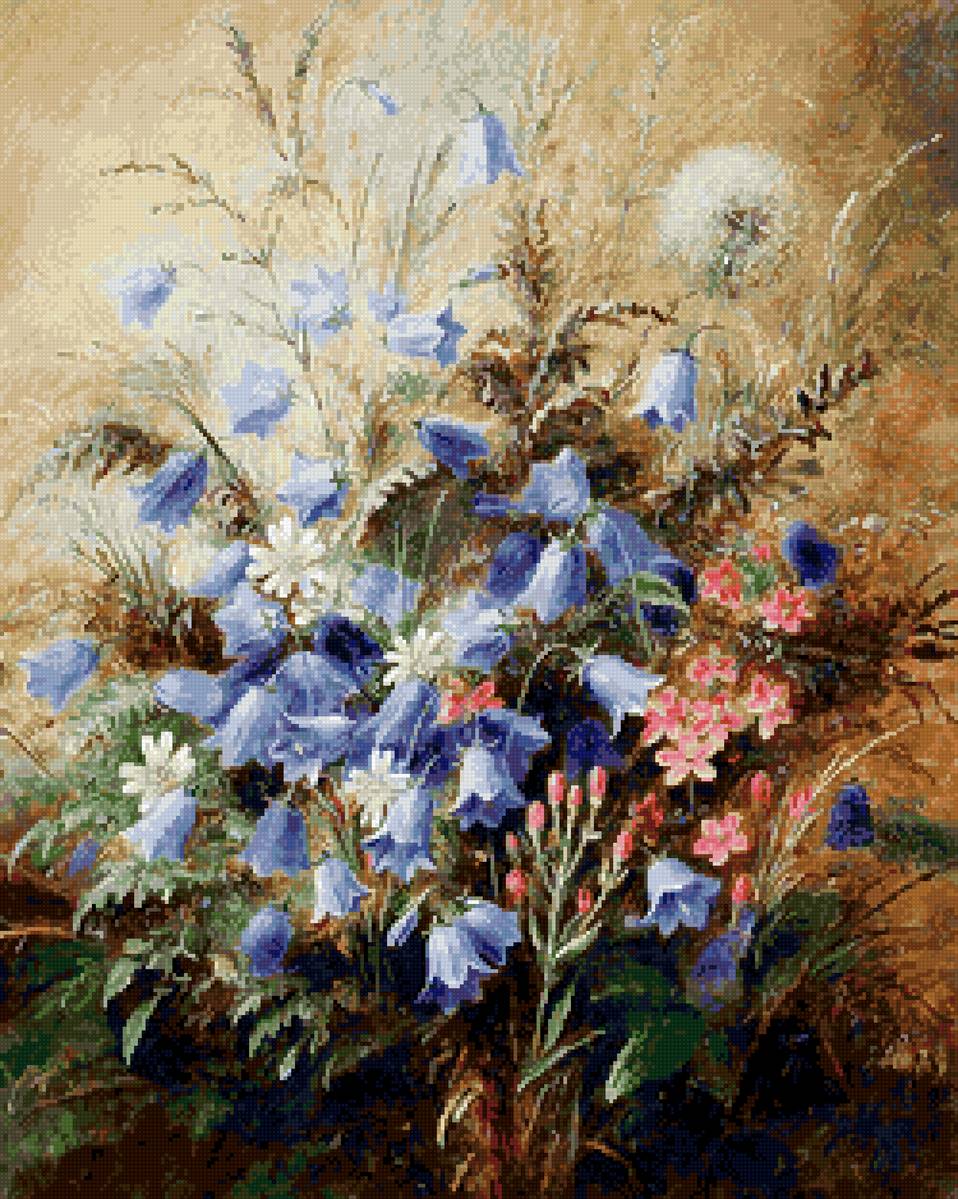 Альберт Дюрер лукас - сад цветы колокольчики природа - предпросмотр