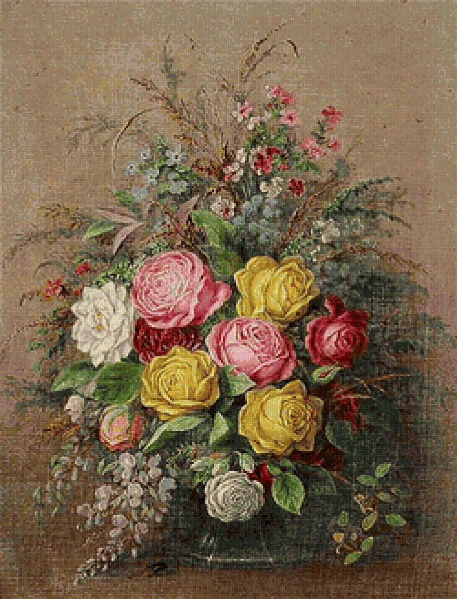 Альберт Дюрер лукас - сад цветы розы - предпросмотр