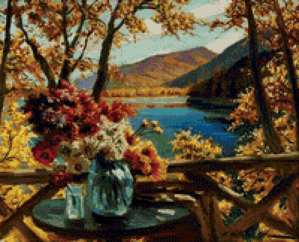 осенний натюрморт - осень, натюрморт - предпросмотр