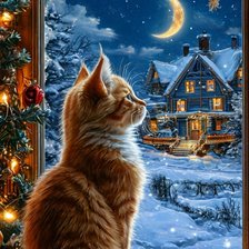 Схема вышивки «Новогоднее чудо»