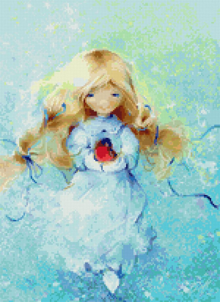 Екатерина бабок - зима снегурочка снегирь новый год - предпросмотр