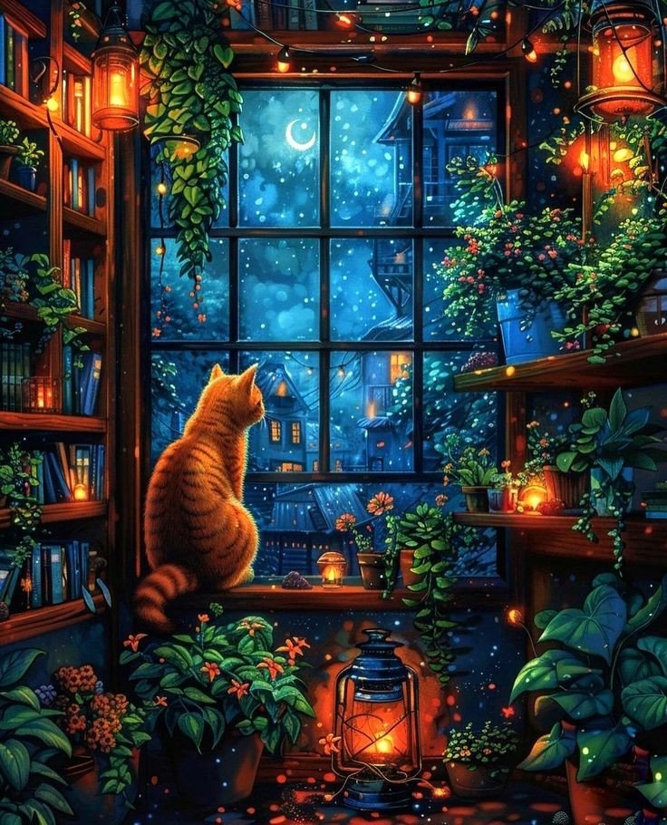 Новогодний вечер - оригинал