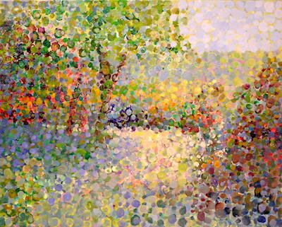 Анджело франко - природа пейзаж сад - оригинал