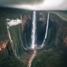 Схема вышивки «Водопад»