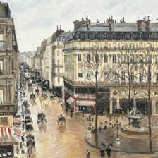 Схема вышивки «писарро. улица сент-оноре»