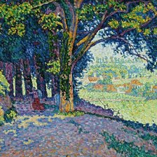 Схема вышивки «Поль синьяк»