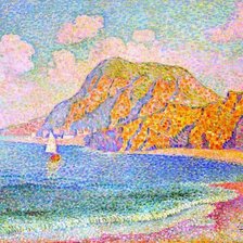 Схема вышивки «Поль синьяк»