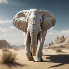 Схема вышивки «Белый слон»