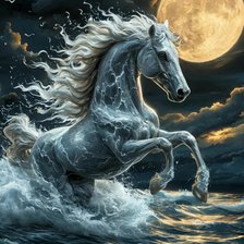 Схема вышивки «Рождённый  луной»